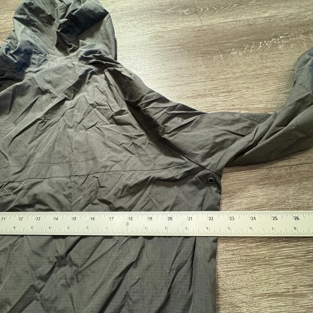 ONeill Jacket Mens Medium Black TRVLR Series Hooded Mesh Lined Vintage Y2K Adult